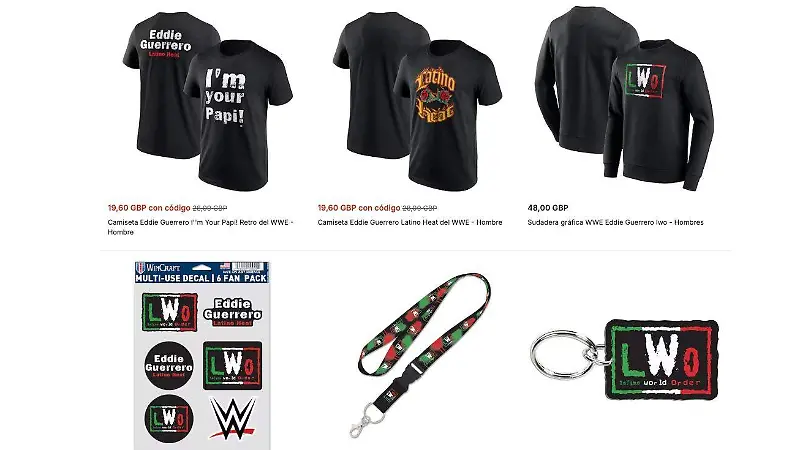 Eddie guerrero ropa